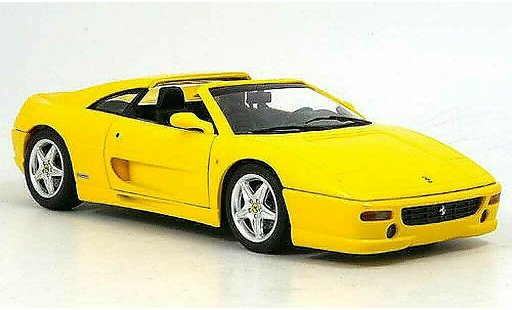 Ferrari F355 Berlinetta 1/18 Hot Wheels Limousine gts gelb 1995 modellautos