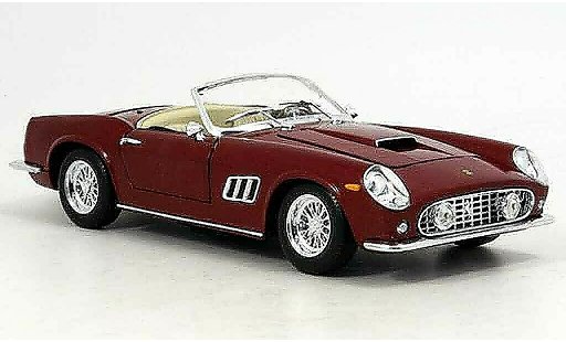 Ferrari 250 GT California 1/18 Hot Wheels rot 1962 modellautos