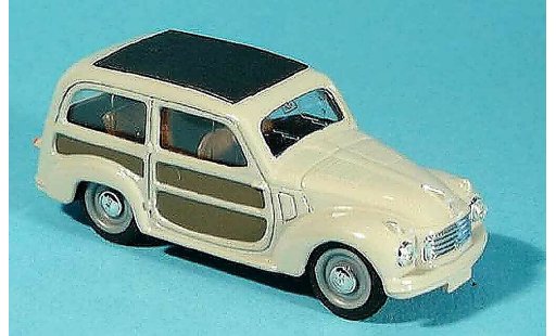 Fiat 500 C 1/43 Brumm Belvedere grau 1951 modellautos