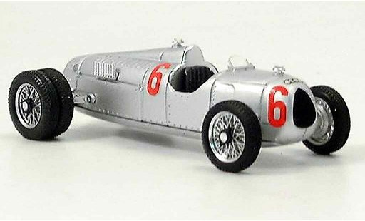Auto Union Typ C course 1/43 Brumm 12 cil. Route gemellate 1936 modellautos