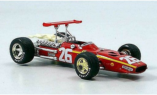 Ferrari 312 F1 1/43 Brumm Jacky Ickx 1968 modellautos