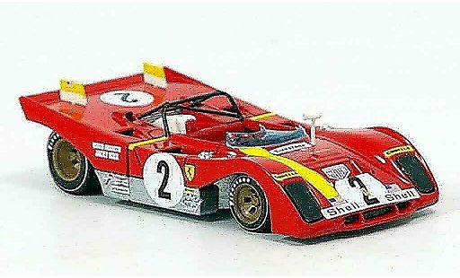 Ferrari 312 PB 1/43 Brumm no.2 ickx andretti 6 std. daytona 1972 modellautos