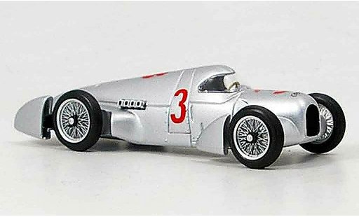 Auto Union Rekordwagen record 1/43 Brumm 1935 grau metallisee 1935 modellautos