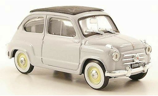 Fiat 600 Berlina 1/43 Brumm blau geschlossen 1956 modellautos