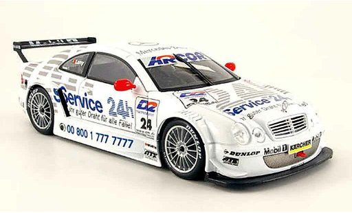 Mercedes Classe CL DTM 1/18 Maisto K amg 24h service modellautos