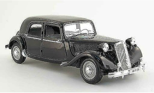 Citroen Traction 15 1/18 Maisto cv schwarz 1952 modellautos