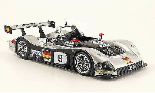 Audi R8 LMP r tronic 1/18 Maisto Le Mans rr no.8 team joest 1999 modellautos
