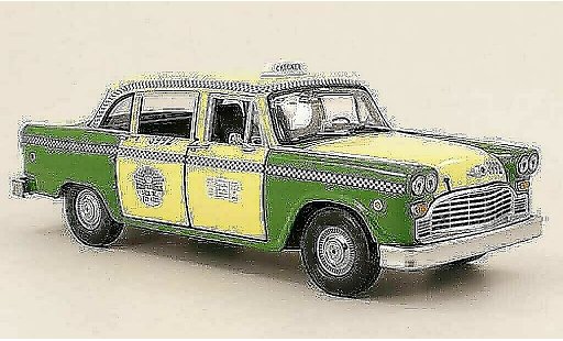 Checker Taxi taxi 1/18 Sun Star chicago 1981 modellautos
