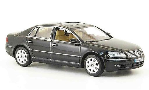 Volkswagen Phaeton Base 1/43 Minichamps schwarz 2002 modellautos