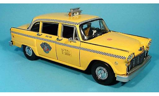 Checker Taxi taxi 1/18 Sun Star new york 1981 a11 modellautos
