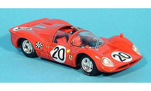 Ferrari 330 P4 1/43 Brumm spyder le mans chris amon 1967 modellautos