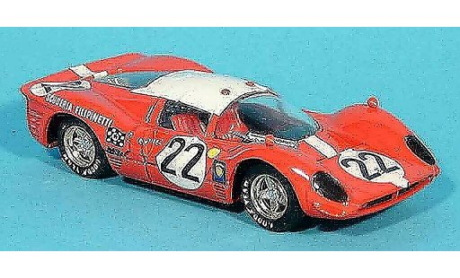 Ferrari 330 P4 1/43 Brumm le mans 1967 modellautos