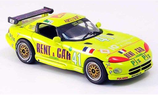 Dodge Viper RT 10 1/43 Eagle No.41 Rent a Car Le Mans 1994 modellautos