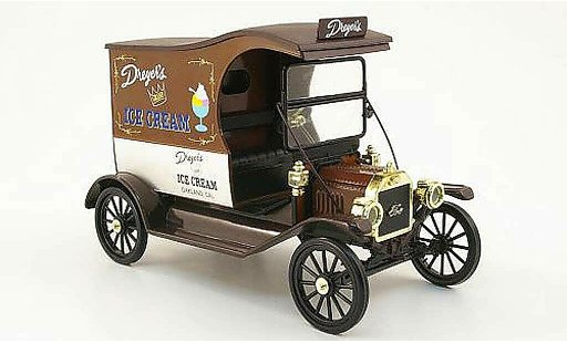 Ford Model T Van 1/18 Eagle delivery dreyer's ice cream modellautos