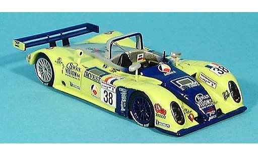 Reynard 2KQ Base 1/43 Spark Le Mans 5ter Deletraz Fabre Gene 2001 modellautos