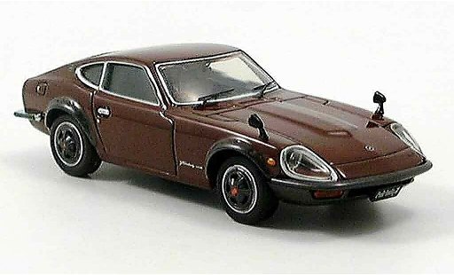 Nissan 240 ZG 1/43 Ebbro Datsun Fairlady braun modellautos