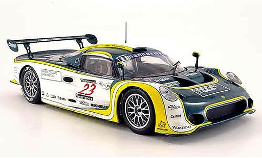Lotus Elise GT1 1/18 Sun Star benetton helsinki gp nr. 23 1999 modellautos