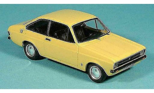 Ford Escort Berlina 1/43 Trofeu 1100 gelb modellautos