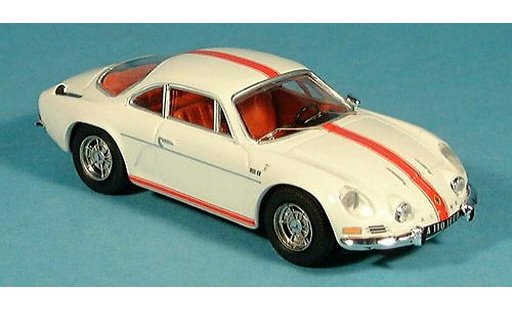 Alpine A110 1600 s 1/43 Trofeu weiss mit Streifen modellautos