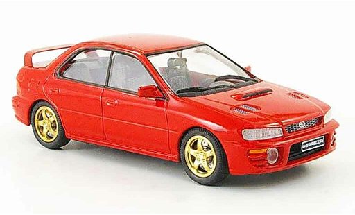 Subaru Impreza Base 1/43 Trofeu rot modellautos