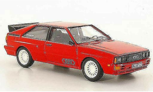 Audi Quattro coupe 1/43 Trofeu rot LHD modellautos