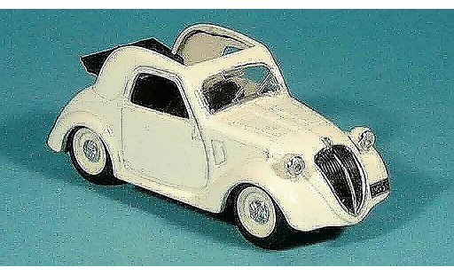 Simca 5 Decapotable 1/43 Brumm weiss faltdach 196 modellautos