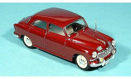 Fiat 1400 Police 1/43 Brumm B rot Zivilstreife 1956 modellautos