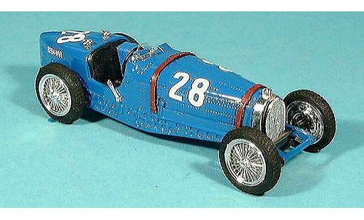 Bugatti Type 59 grand prix 1/43 Brumm G.P. Monaco 1933 modellautos