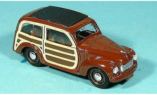 Fiat 500 C 1/43 Brumm braun 1949 modellautos