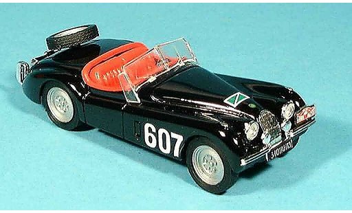 Jaguar XK 120 1/43 Brumm alpenrallye no. 607 modellautos