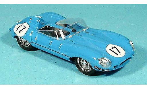 Jaguar D-Type 1954 1/43 Brumm hp 260 blau no. 17 modellautos