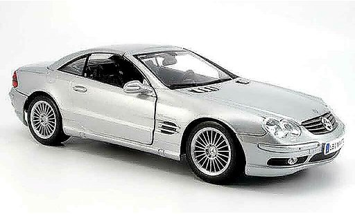 Mercedes Classe SL AMG 1/18 Maisto 55 grau 2002 modellautos
