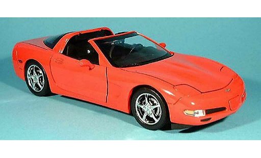 Chevrolet Corvette Coupe 1/18 Ertl C5 rot 2003 modellautos