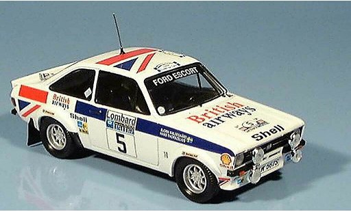 Ford Escort Rally 1/43 Trofeu RAC Rallye Waldegaard-Thorszelius 1977 modellautos