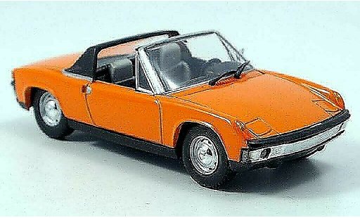 Porsche 914 Base 1/43 Solido Targa orange 1969 modellautos