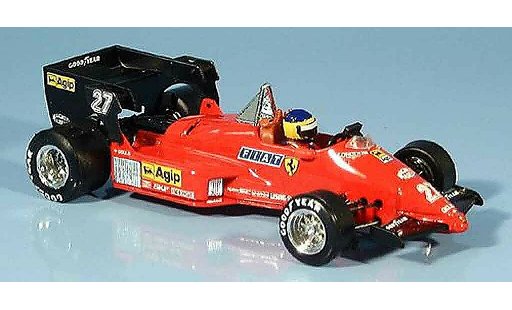Ferrari 126 C4 1/43 Brumm g.p. belgien m. alboreto modellautos