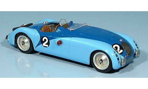 Bugatti 57 G (course) 1/43 IXO Sieger Le Mans J.P.Wimille - R. Benoist 1937 modellautos