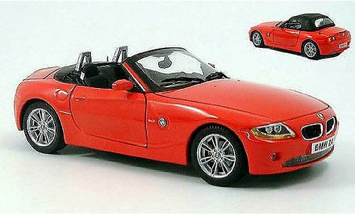 Bmw Z4 roadster 1/18 Ricko E85 rot 2002 modellautos