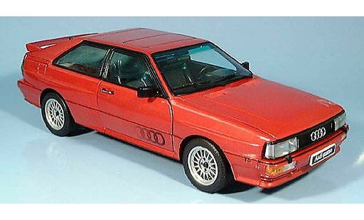 Audi Quattro coupe 1/18 Autoart rot 1988 modellautos