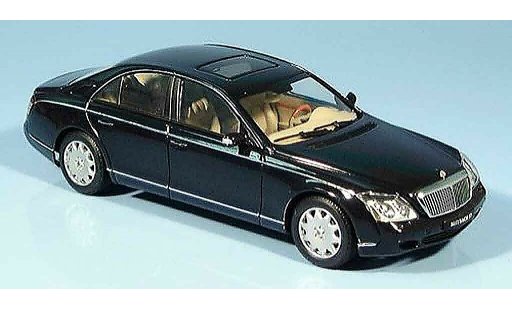 Maybach 57 SWB 1/43 Autoart schwarz 2002 modellautos