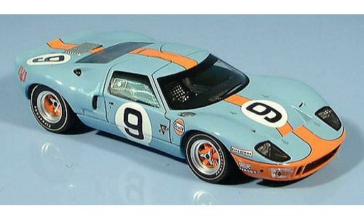 Ford GT40 Mk I 1/43 IXO GT 40 No. 9 Sieger Le Mabs Rodriguez-Bianchi 1968 modellautos
