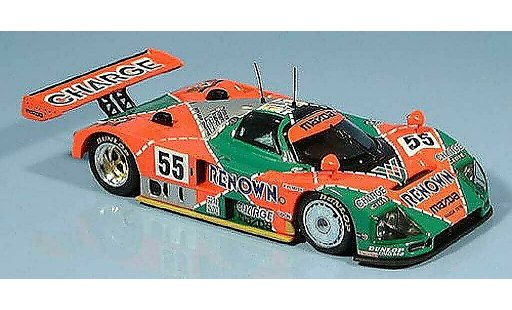 Mazda 787B Base 1/43 IXO Weidler-Herbert-Gachot Sieger Le Mans 1991 modellautos