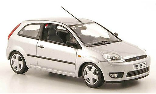 Ford Fiesta MKIV 1/43 Minichamps grau 3-portes modellautos