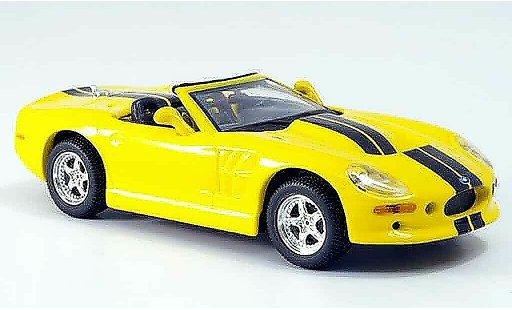 Shelby Series 1 Base 1/43 Maxi Car gelb modellautos