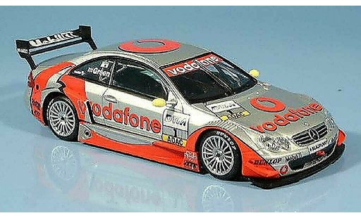 Mercedes Classe CL DTM 1/43 Minichamps K No.1 Team H.W.A. J. Green Testtage Silverstone 2002 modellautos