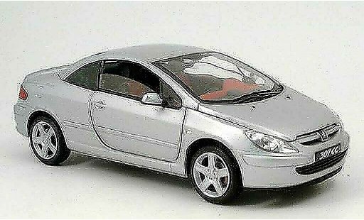 Peugeot 307 CC 1/18 Solido grau 2003 modellautos