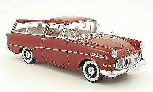 Opel Rekord P1 1/18 Minichamps caravan rot modellautos