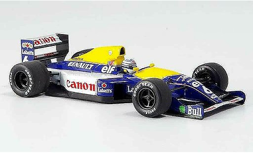 Renault F1 1991 1/43 Minichamps williams fw14 patrese modellautos
