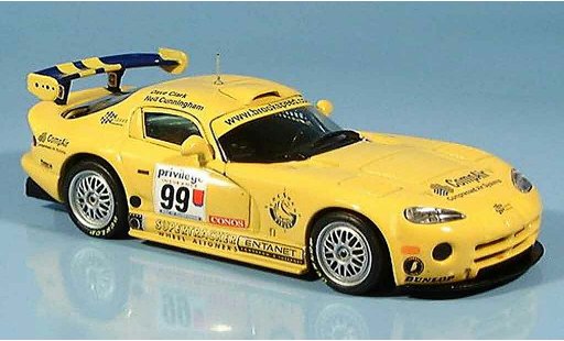 Dodge Viper GTS R 1/43 Minichamps GB Clark Cunningham 1999 modellautos
