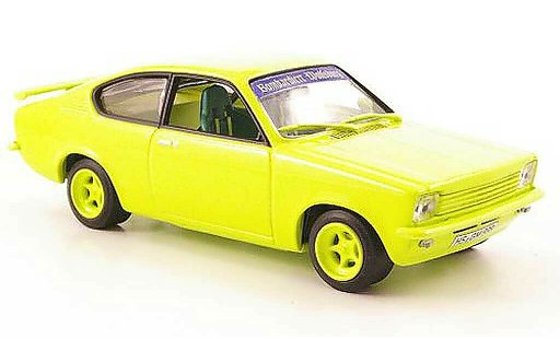 Opel Kadett C Coupe 1/43 Minichamps Street Racer neongelb modellautos